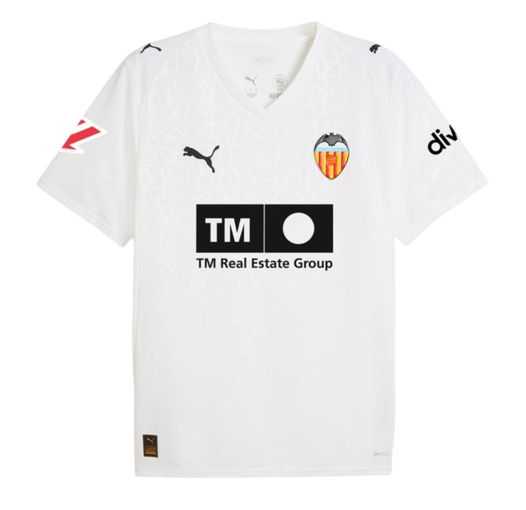 Camiseta Valencia 25/26 Primera Equipación