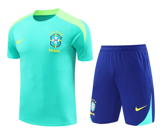 Conjunto Entrenamiento Manga Corta Brasil 25/26