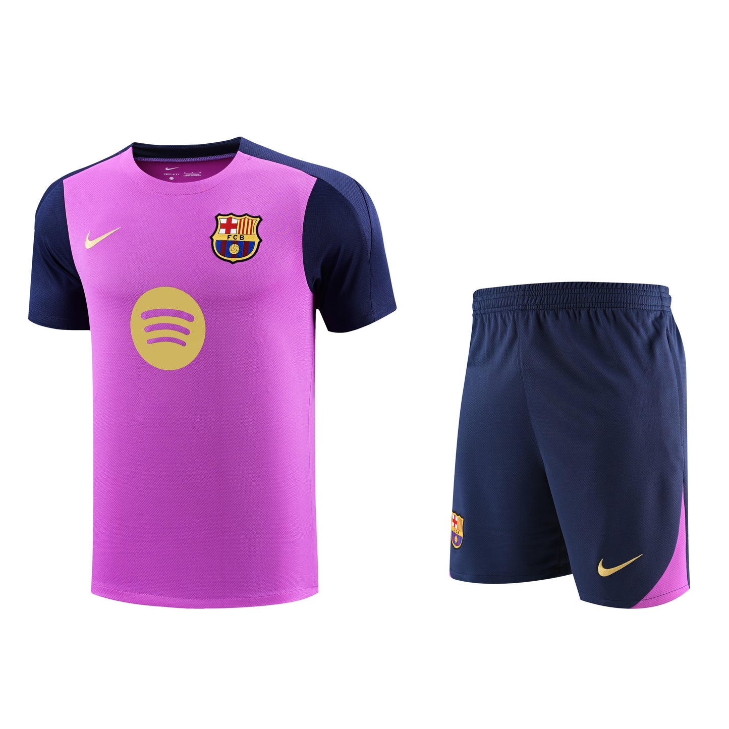 Conjunto Entrenamiento Manga Corta Barcelona 25/26