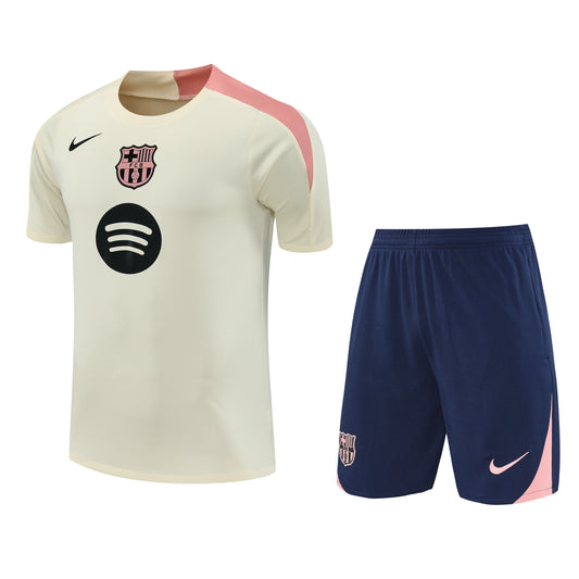 Conjunto Entrenamiento Manga Corta Barcelona 25/26