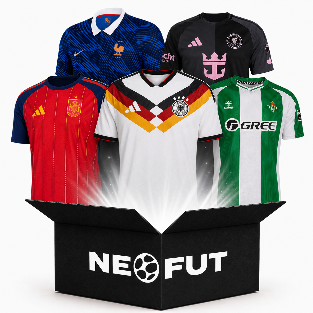 Pack of 5 Fan Version Shirts