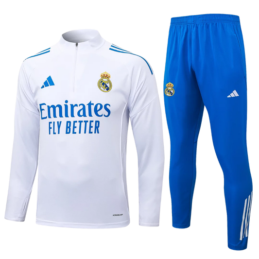 Conjunto Entrenamiento Manga Larga Real Madrid 25/26