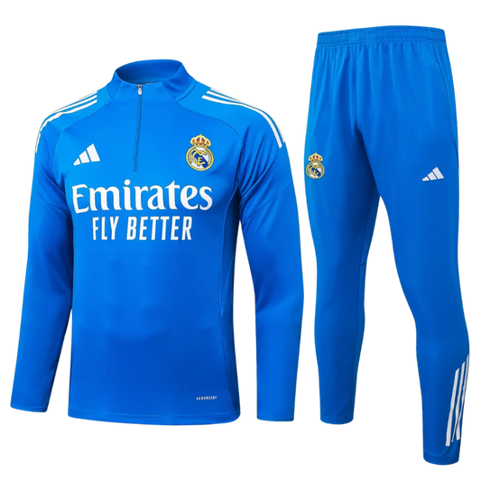 Conjunto Entrenamiento Manga Larga Real Madrid 25/26