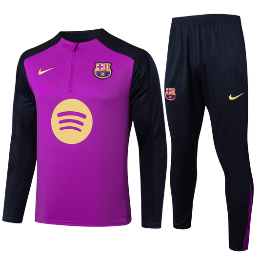 Conjunto Entrenamiento Manga Larga Barcelona 25/26