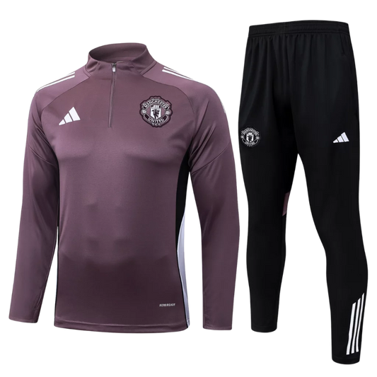 Conjunto Entrenamiento Manga Larga Manchester United 25/26