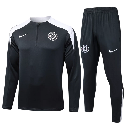Conjunto Entrenamiento Manga Larga Chelsea 25/26