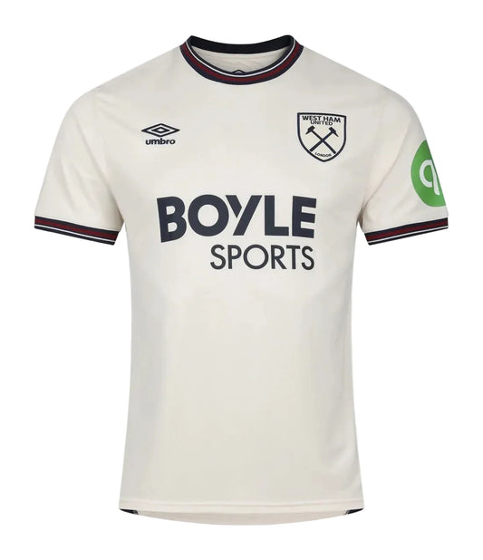 Camiseta West Ham 25/26 Segunda Equipación