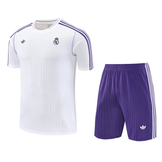 Conjunto Entrenamiento Manga Corta Real Madrid 25/26