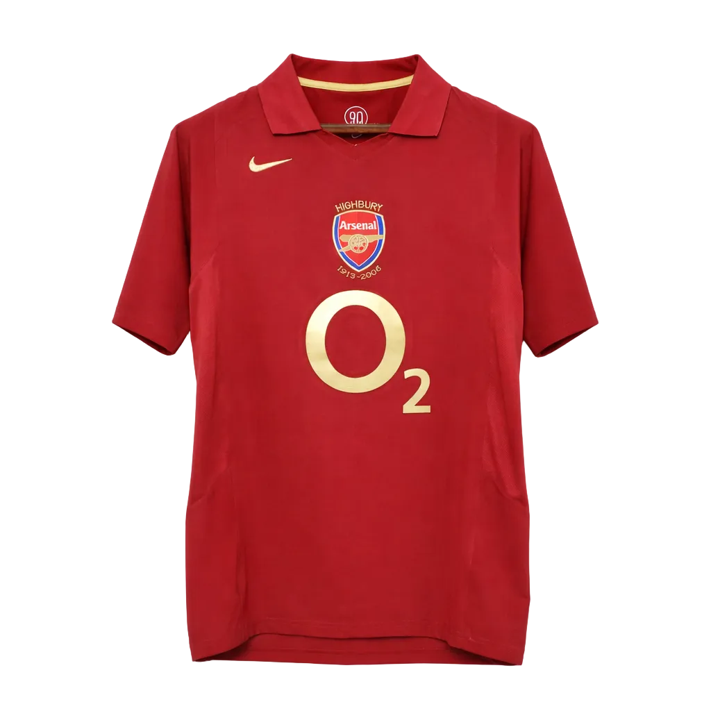 Camiseta Arsenal 05/06 Retro